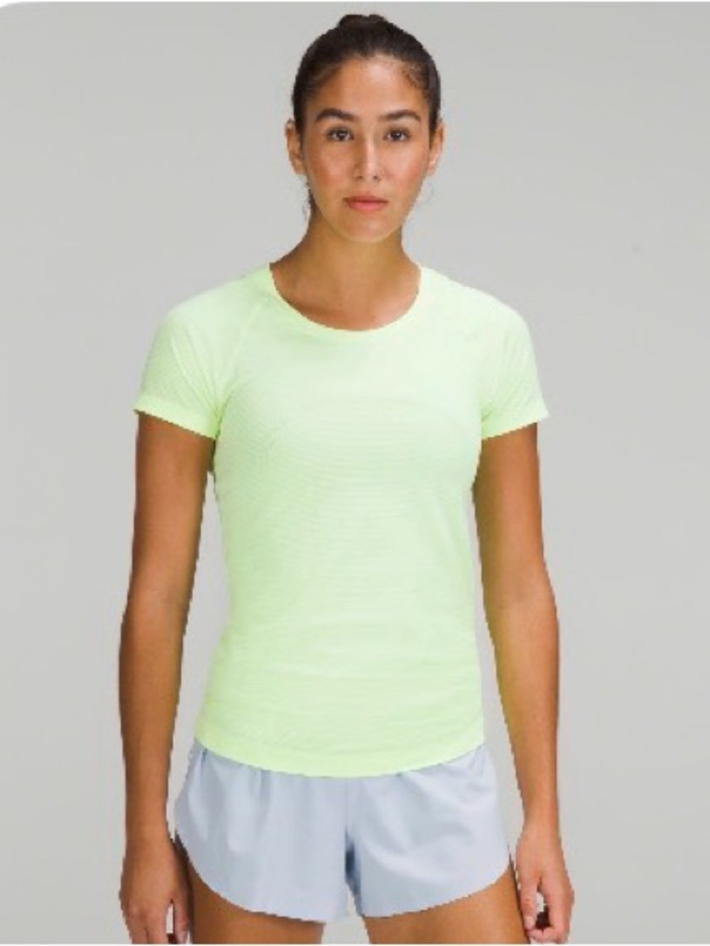 Lululemon Swiftly Tech Short Sleeve shirt 2.0 in Faded Zap